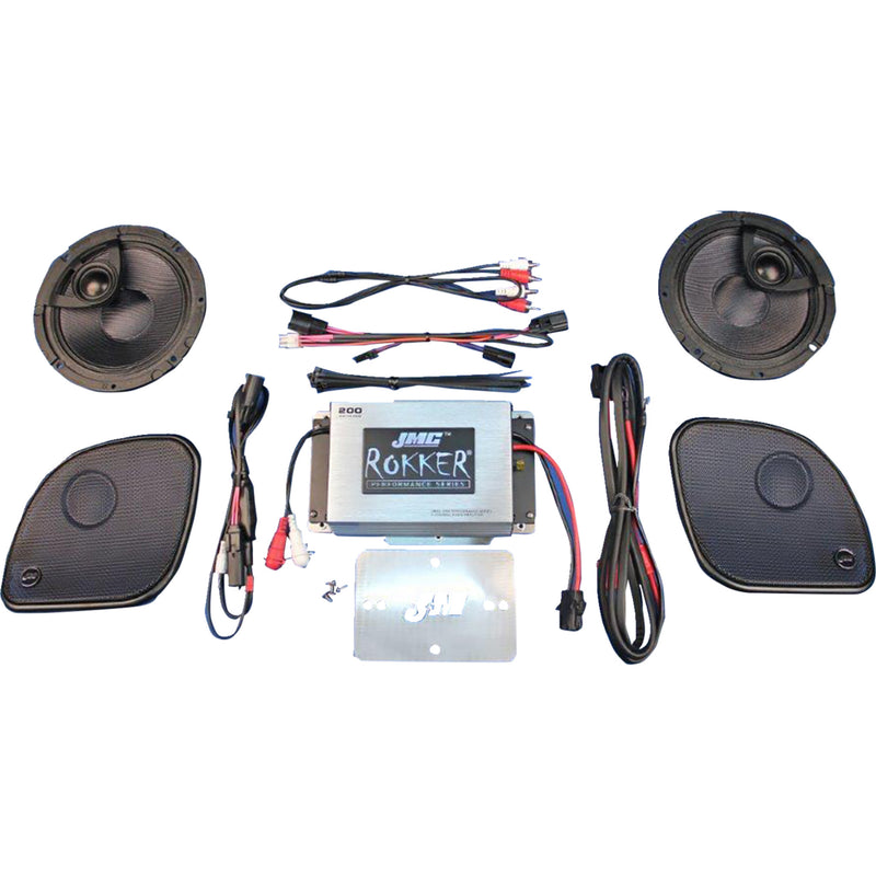 J & M Speaker And Amplifier Kit - RKT6-200HR15 For Harley Road Glide 2015-2025