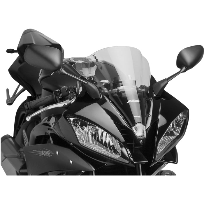 PUIG HI-TECH PARTS 2301-2405 4059W Z-Racing Windscreen Race Windscreen - 12-1/2" - Clear - YZF-R6