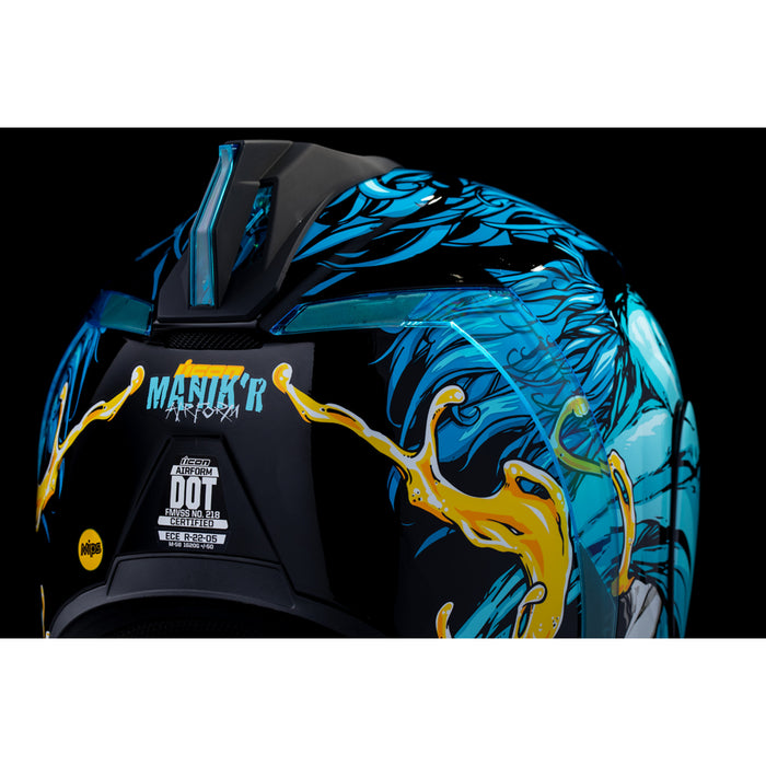 blue icon helmet ICON Airform MIPS Manik'RR Helmet Light Blue 2XL