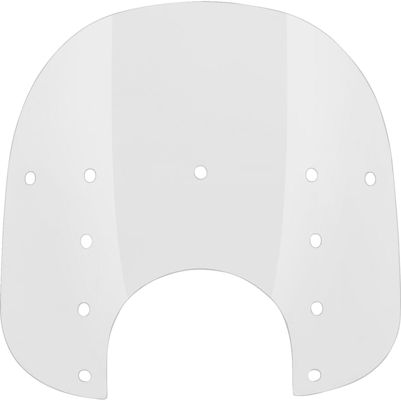 MEMPHIS SHADES 2313-0085 MEP3520 Replacement Fats Windshield Plastic Fats Windshield - 15" - 9" Headlight Cutout - Clear