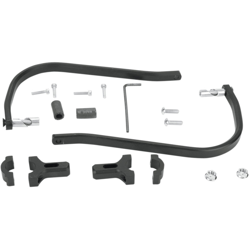 MOOSE OFFROAD M6002-4 50-4032B Aluminum Handguards Handguards - Aluminum - Black
