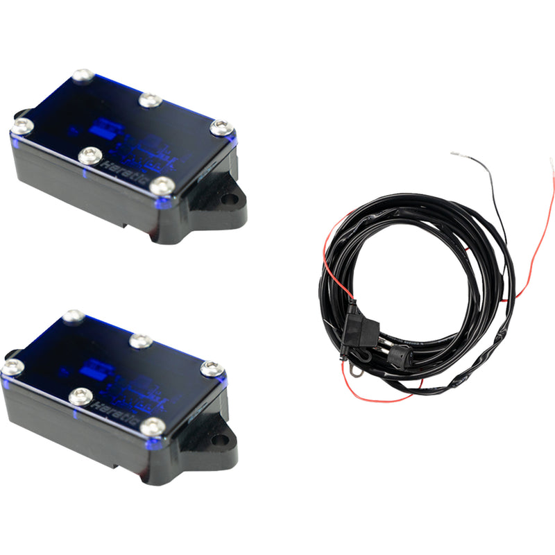 HERETIC 2040-3085 70022 LED Rock Light Rock Light - Blue - 2 Pack