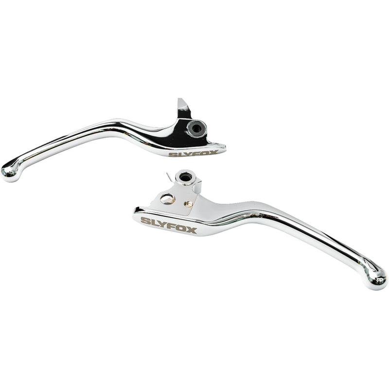 Slyfox Lever Set - 1014-XDXA-CH For Harley Touring 2021-2023