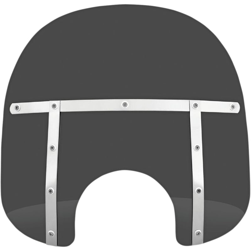 MEMPHIS SHADES 2313-0266 MEM31210 Memphis Fats Windshield Fats Windshield - 15" - Headlight - Dark Black Smoke