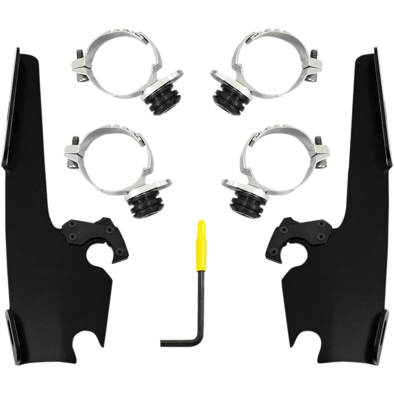 Memphis Shades Trigger Lock Mounting Kit - MEB2036 For Harley Softail Low Rider 2018