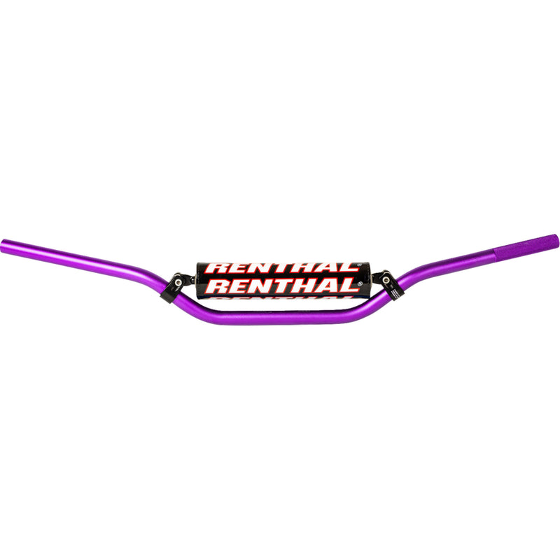 RENTHAL 0601-6429 971-08-PE-01-261 7/8" Off-Road Handlebar — Enduro/MX/RC/Moto Handlebar - 7/8" - 971 - RC - Purple