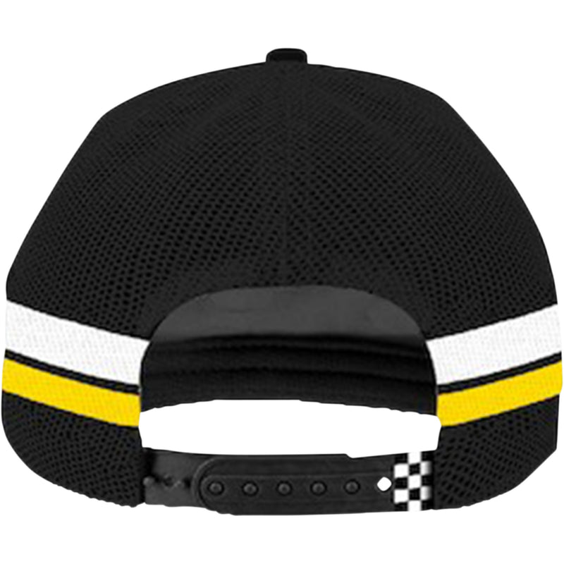 YAMAHA APPAREL 2501-3791 LEM24-H31 Yamaha Flat Bill Hat Yamaha Heritage Hat - Black