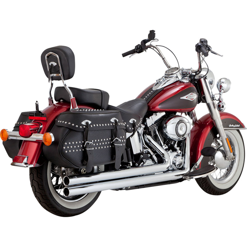 Vance & Hines Big Shot 2-Into-2 Exhaust System - 17323 For Harley Softail 2012-2017