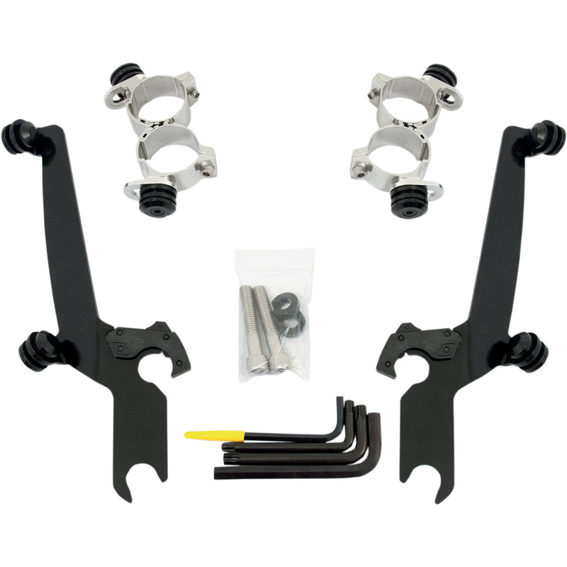Memphis Shades Trigger Lock Mounting Kit - MEB1985 For Harley Sportster Forty-Eight 2010-2015