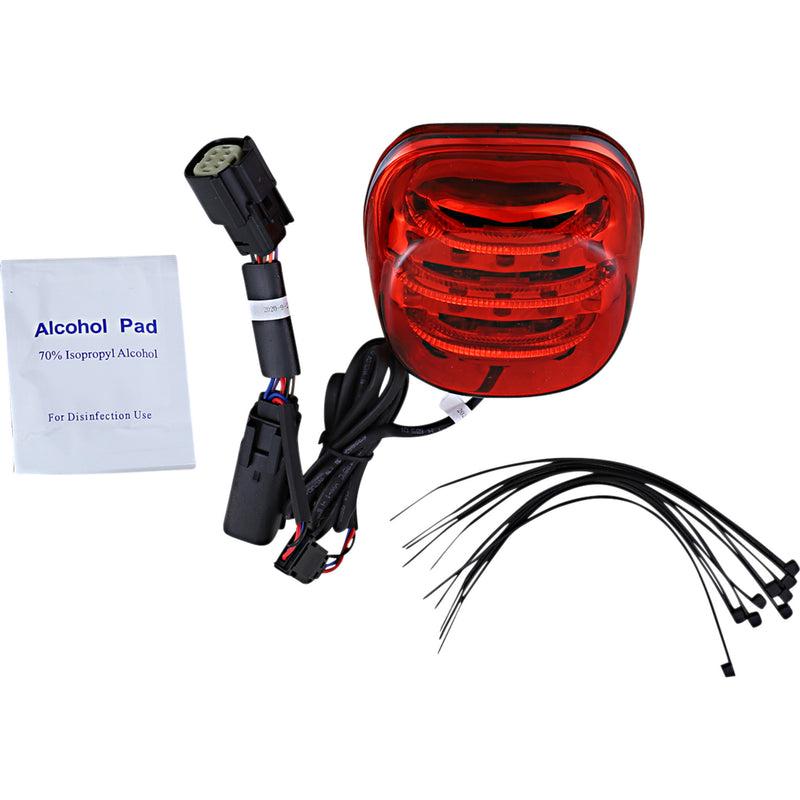 Custom Dynamics Taillight - PB-ELIMTL-SS6-R For Harley Touring 2010-2013