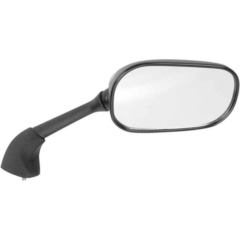 EMGO 0640-0179 20-80541 OEM-Style Replacement Mirror Mirror - Side View - Rectangle - Black - Right