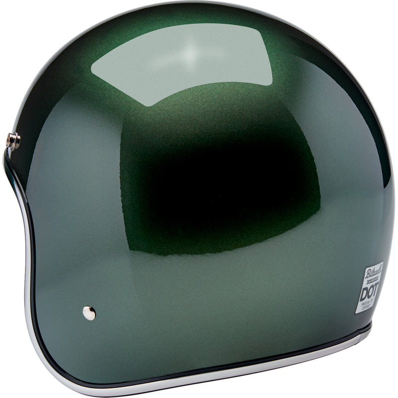 BILTWELL Bonanza Helmet — Metallic Sierra Green