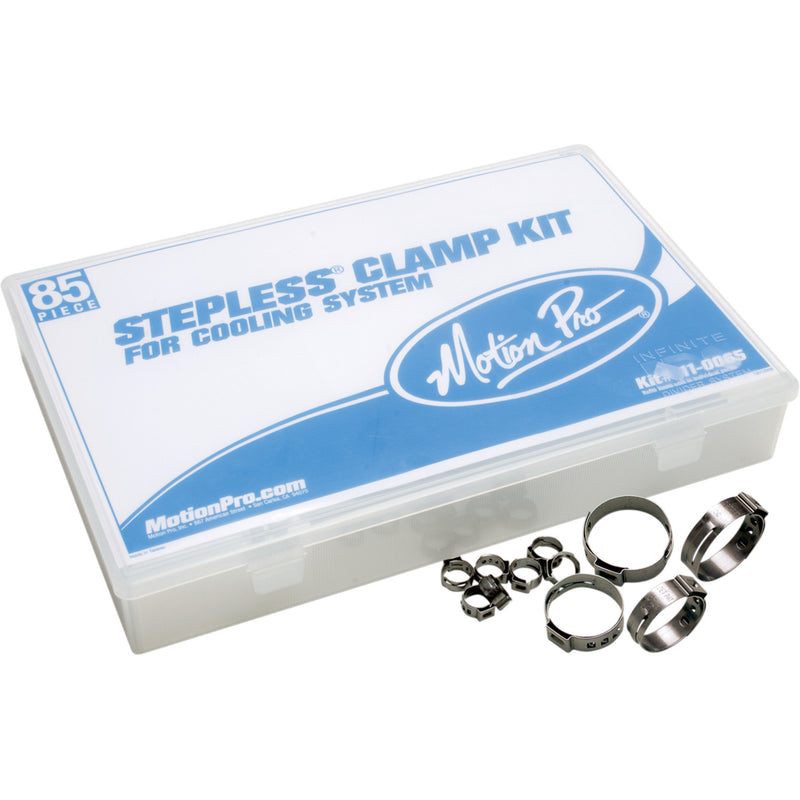 MOTION PRO 2402-0110 11-0065 Cooling System Stepless® Clamp Kit Clamp Kit - Cooling System - 85-Pieces