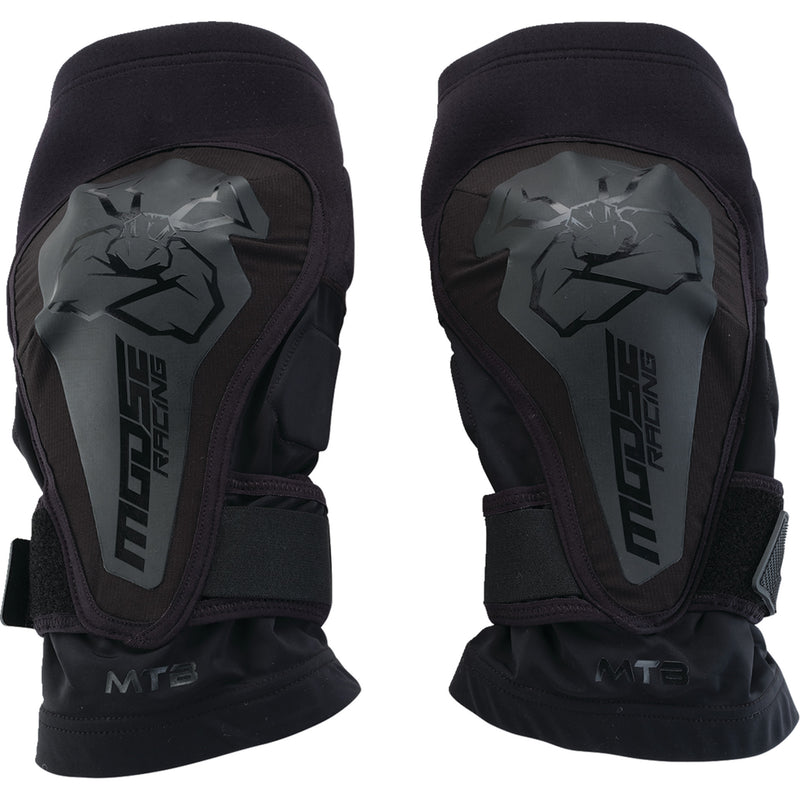 MOOSE OFFROAD Compression Knee Guards Black