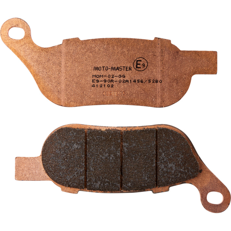 Moto-Master Brake Pad - 412102-PU For Harley Motorcycles 2008-2017