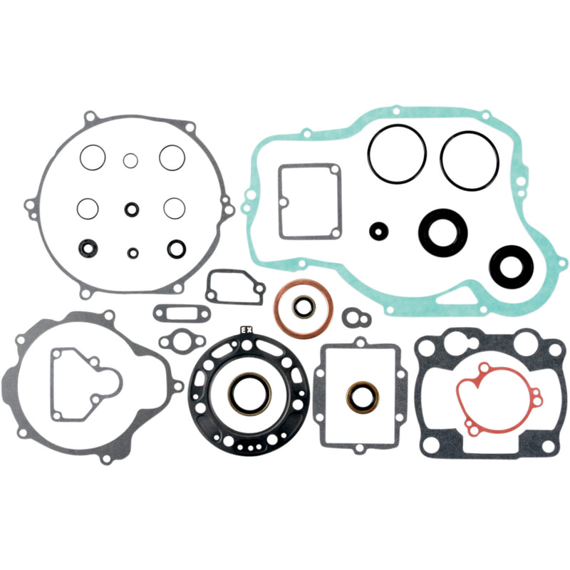 Moose Offroad Gasket Kit - 811478MSE Kawasaki KX 250 1993-1996
