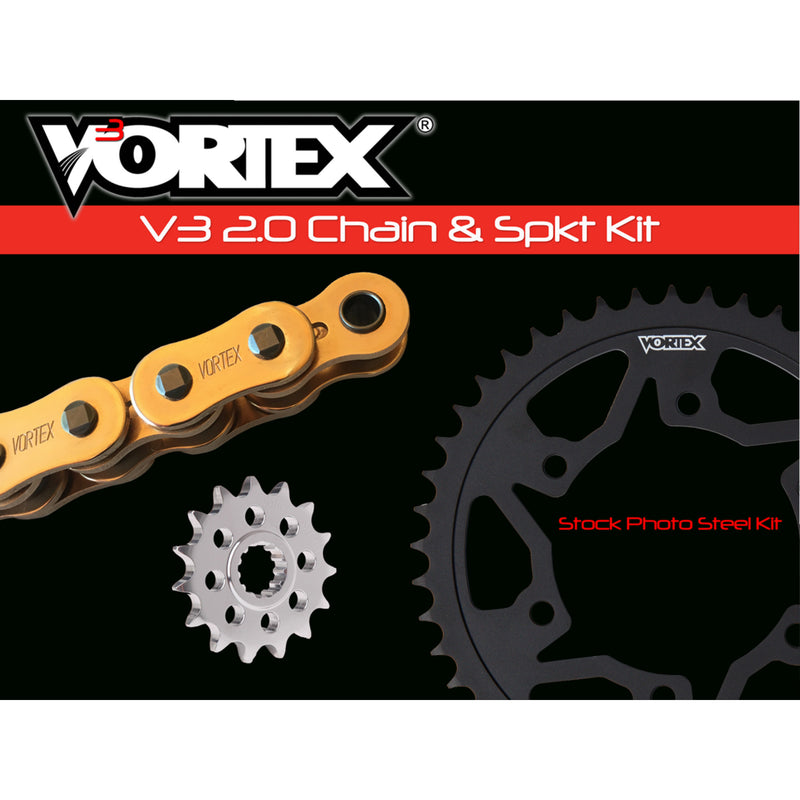 Vortex Chain And Sprocket Kit - CKG6463 Kawasaki Ninja 400 2018-2023