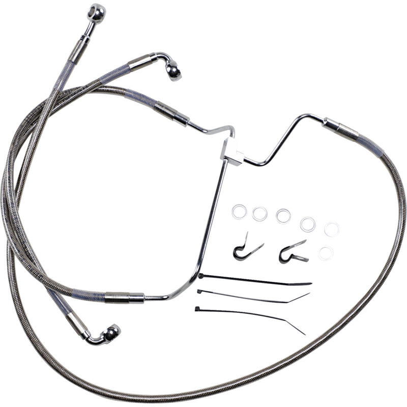 Drag Specialties Brake Line For Harley Touring 2014-2019