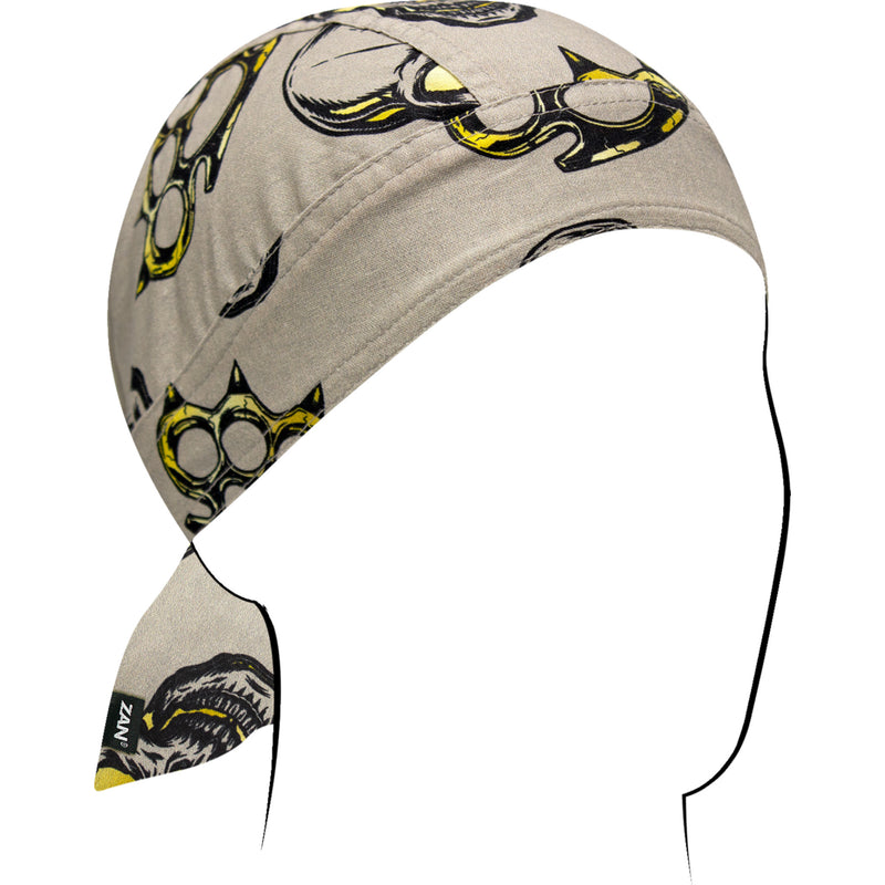 ZAN HEADGEAR 2504-0587 Z211 Flydanna® Head Wrap greige spiked brass knuckles