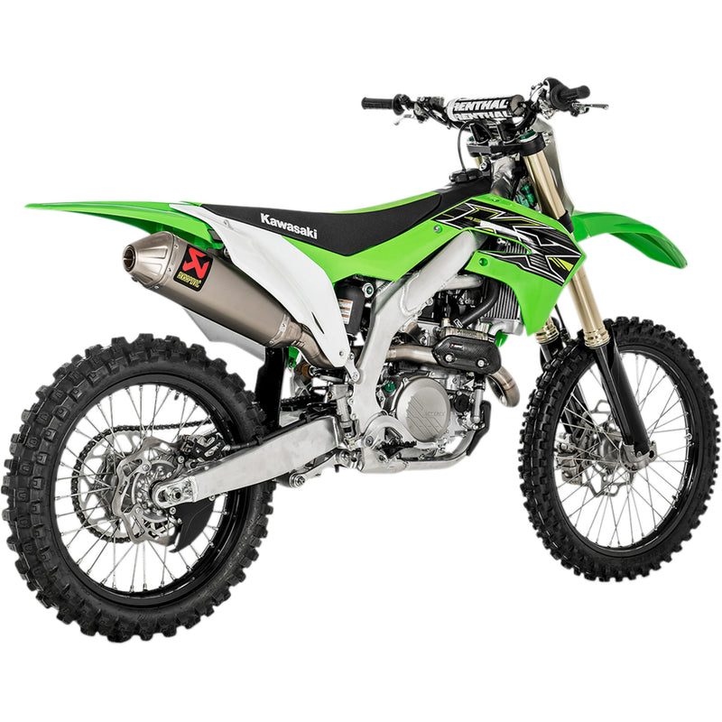 Akrapovic Evolution 1-Into-1 Exhaust System - S-K4MET8-BNTA Kawasaki KX 450 / 450XC 2019-2023