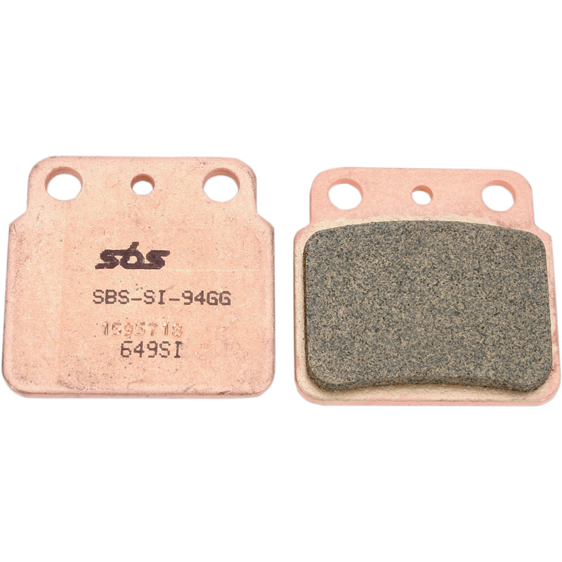 Sbs Brake Pad - 649SI For Suzuki LT500R QuadRacer / 250 QuadRacer / QuadSport / 450 QuadRacer 2003-2014 | Hyosung TE450S / TE 450 2008-2011
