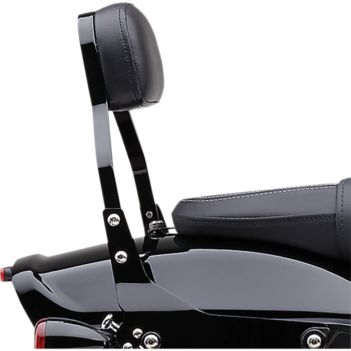 COBRA 1501-0598 602-2028B Detachable Backrest Kit - 11" - Black - FXFBS