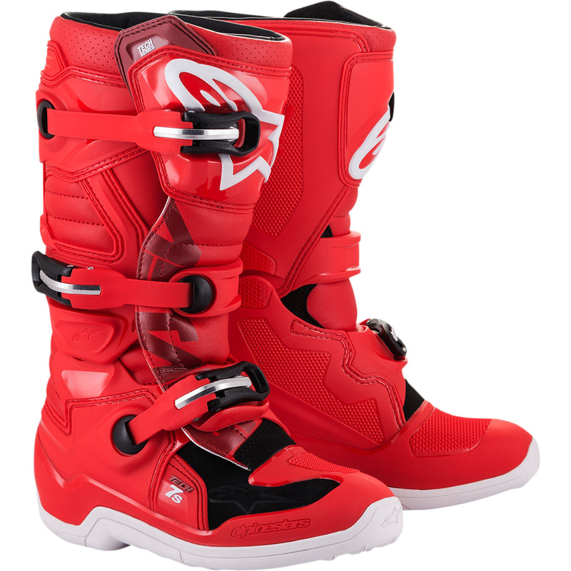 ALPINESTARS Youth Tech 7S Boots Red - US
