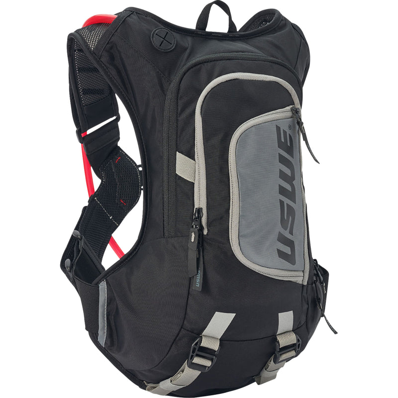 USWE 3519-0163 5208099001 Moto Hydro 8L Hydration Pack Moto Hydration Pack - 8L - Black/Gray