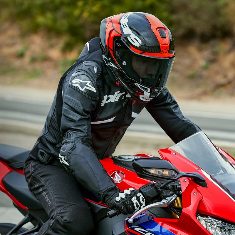 ALPINESTARS Supertech R10 Element Helmet - Carbon/Red/White