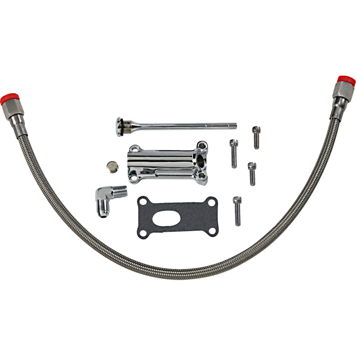 DRAG SPECIALTIES Engine Oil Spout Kit - 02'-06' Touring