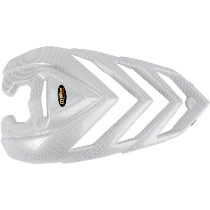MAIER 0521-0549 19006-31 Replacement Hood Hood Cover - YFM700R - White Carbon Fiber