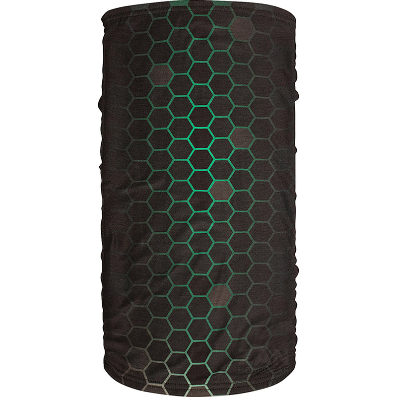 ZAN HEADGEAR 2502-0329 TF146 Motley Tube® Fleece Lined carbon hex