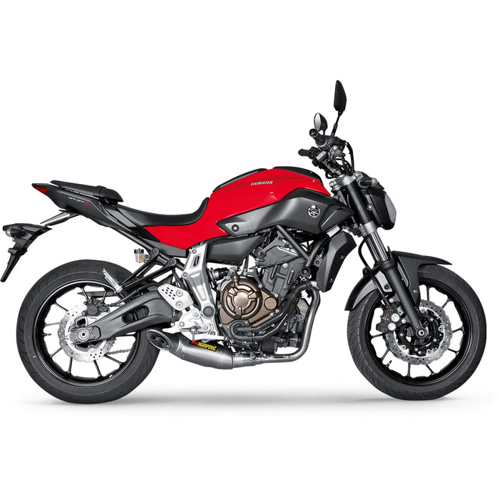 AKRAPOVIC 1810-2225 S-Y7R1-HAFT Racing Line Exhaust System Race Exhaust - Titanium