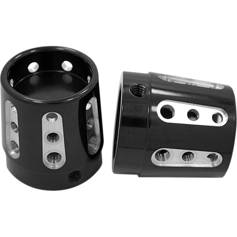 Avon Grips Gatlin Axle Nut Cover - AXL-GAT-ANO For Harley Motorcycles 2007-2020