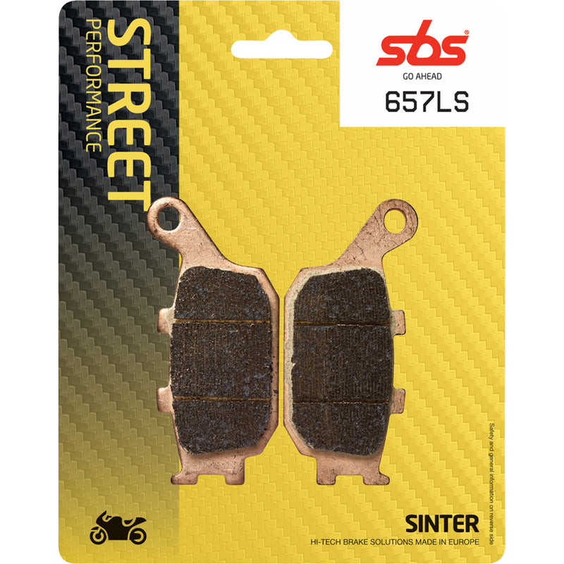 Sbs Brake Pad - 657LS For Suzuki Motorcycles 2002-2026 | Kawasaki Motorcycles 2010-2026 | Yamaha Motorcycles 2004-2026