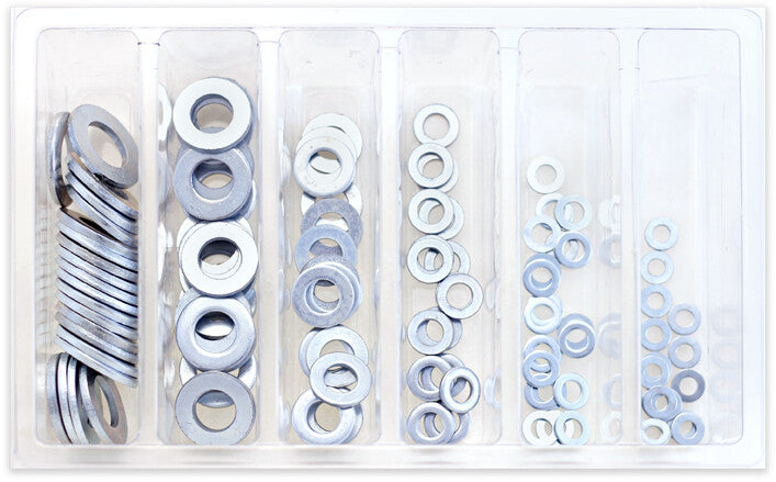 Bolt 020-10000 SV-FLWSH FLAT WASHER ASSORTMENT 120 PIECE KIT