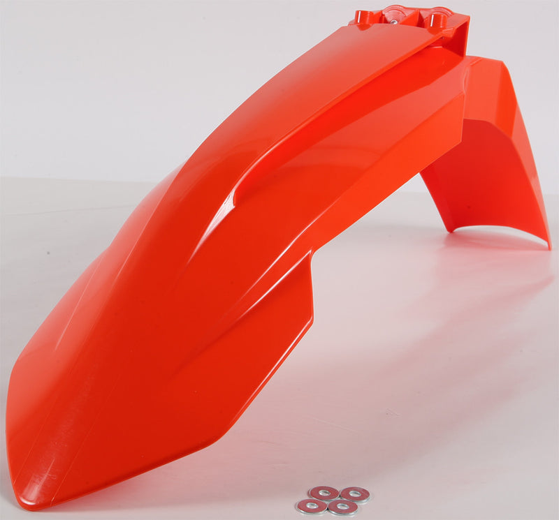 Acerbis Front Fender Orange - 2421115226 KTM Dirt Bikes 2016-2023