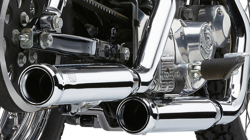 Cobra 3" NH Series Slip-ONS Chrome Sportsters - 6036 For Harley Sportster 1991-2003