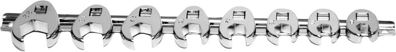 Performance Tool 117-1063 W352 8 PC MET CROW FOOT WRENCH SET