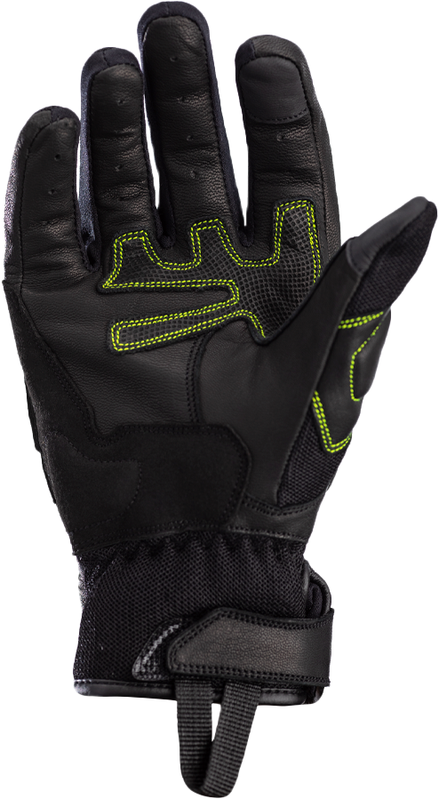 Rst 556-2673412 102673F.YEL-12 URBAN AIR 3 MESH CE GLOVE BLACK/FLO YELLOW 2X