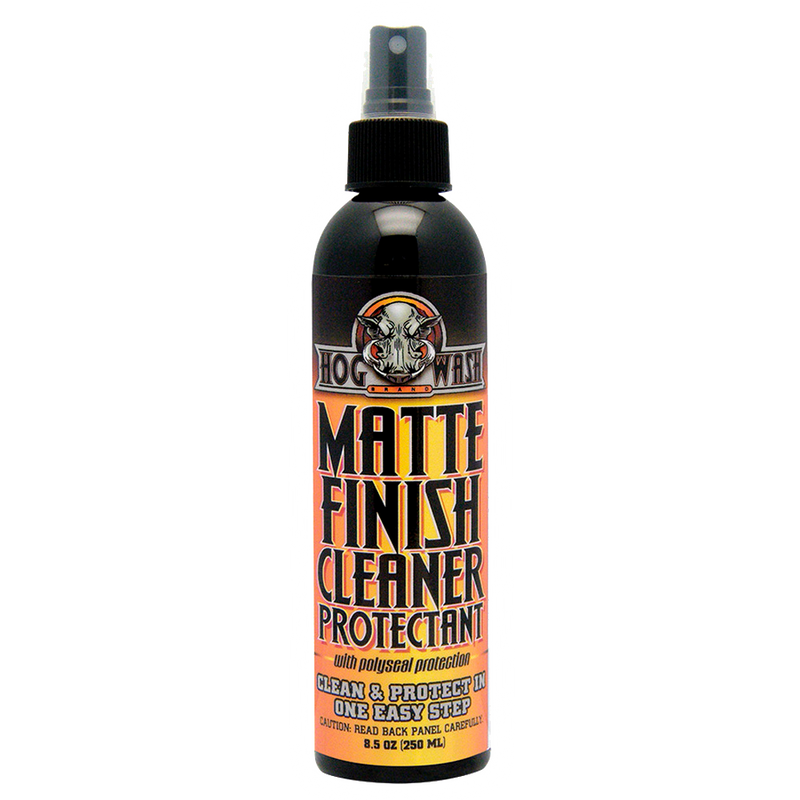 Hog Wash 80-0287 HW0871 MATTE FINISH CLEANER AND PROTECTANT 8OZ