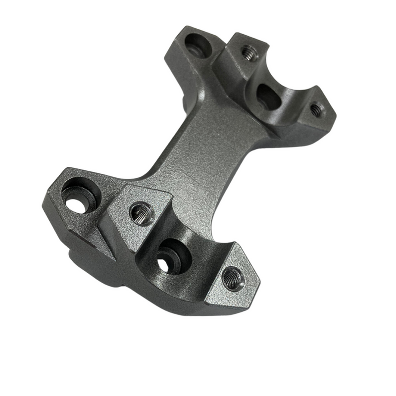 Helibars 281-0523 HR03187 HANDLEBAR RISERS SILVER SUZ