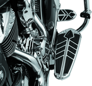 Kuryakyn 5654 Spear Brake Pedal Pad For 14-23 Indian Models Chrome - User 1