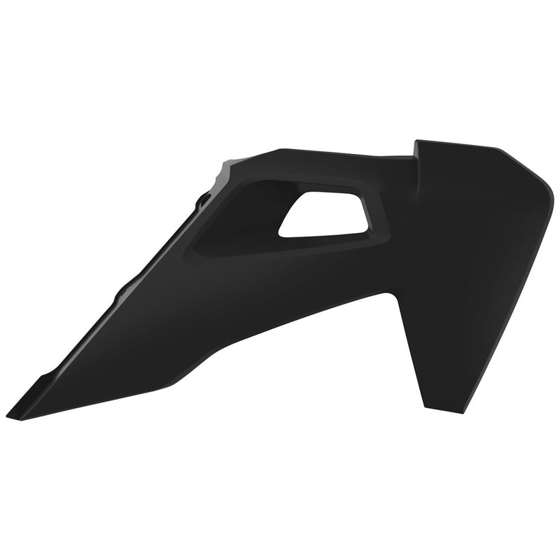 Polisport Radiator Shrouds Black - 8422900002 Husqvarna Dirt Bikes 2019-2023