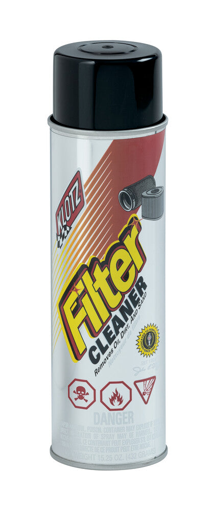 Klotz Oil 842-0120 KL-608 FILTER CLEANER AEROSOL 16OZ