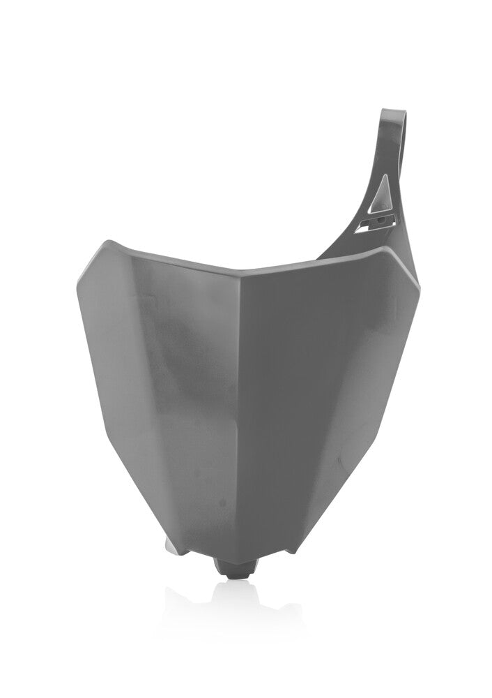 Acerbis Front Number Plate Grey - 2630680011 Honda CRF450R / CRF450RX / CRF250R 2017-2018