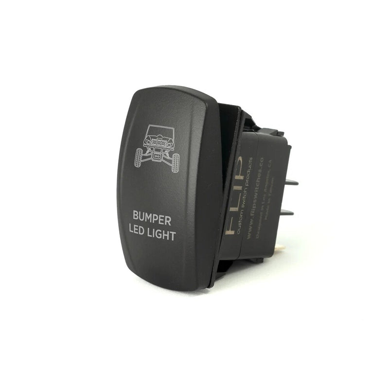 Flip 12-9117 SC11-L39-WHITE STD ROCKER SWITCH BUMPER LED