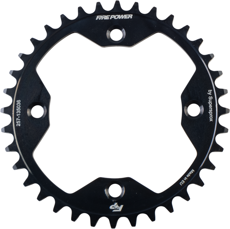 Fire Power Rear Sprocket Steel 36T Black - FPS-1350-36-BLK Honda ATV/UTV Models 1991-2014