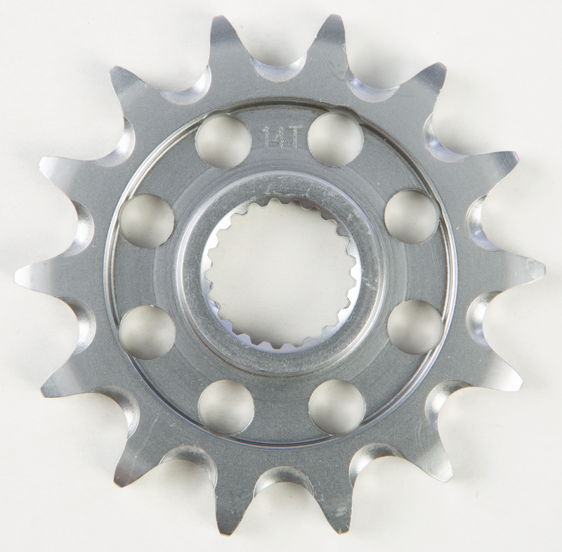 Fire Power Front CS Sprocket Steel 14T-520 - MX-55114-4 Honda CR125R 1987-2003