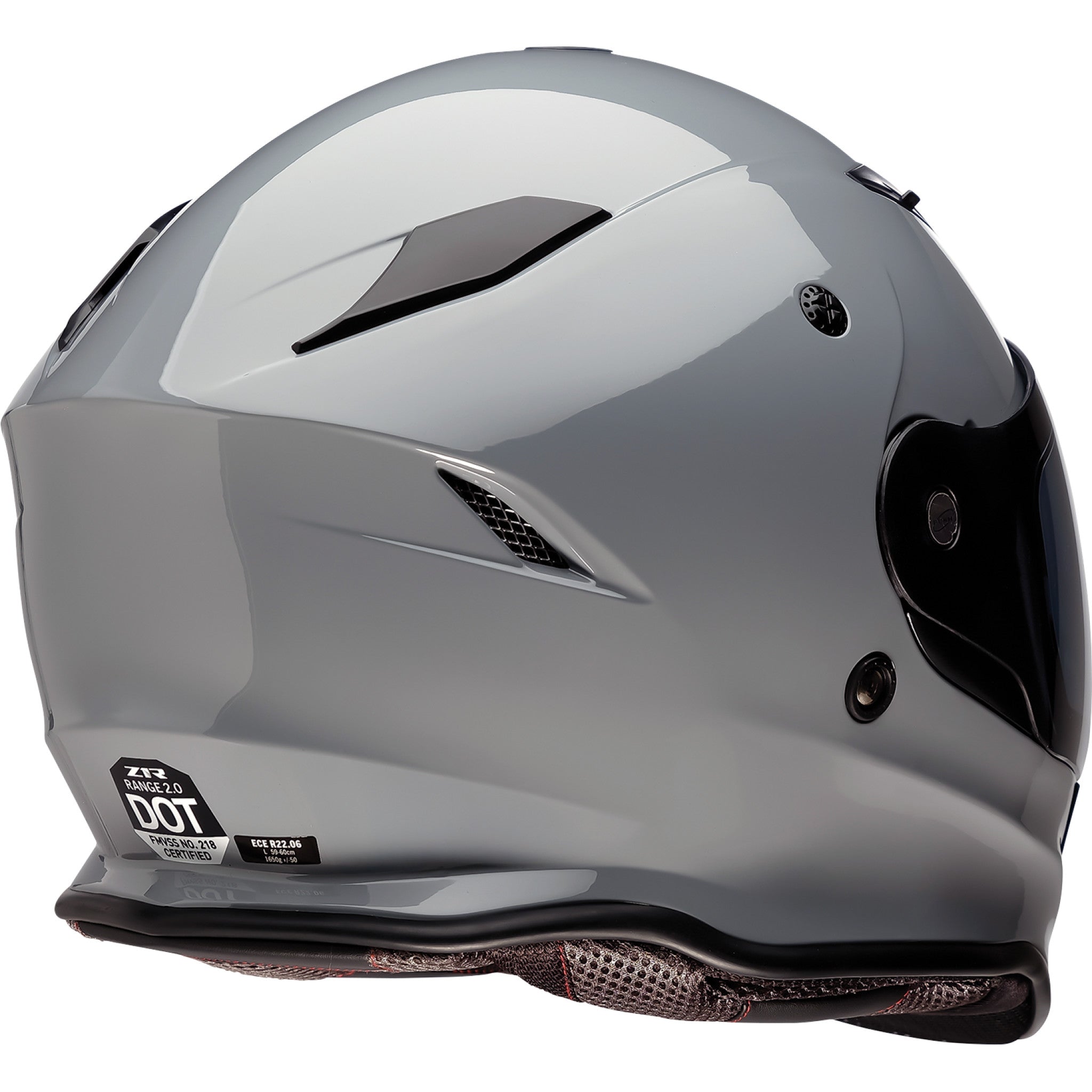 Z1R 0140-0452 Nemesis Smoke Helmet Nemesis Helmet - Smoke - Nardo
